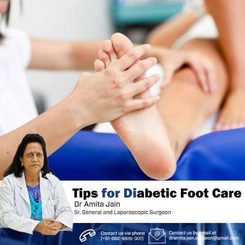 diabetic foot care tips by Dr Amita Jain