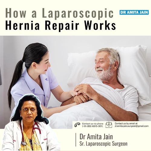 Dr Amita Jain the best hernia surgeon