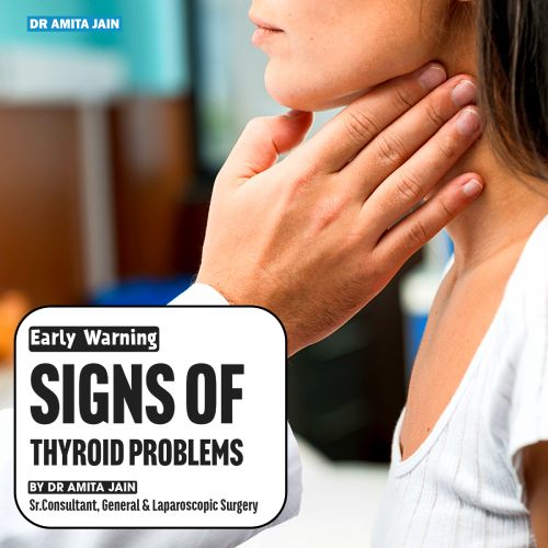Dr Amita Jain shares signs of thyroid problems